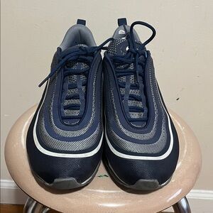 Nike Navy and Gray Sneakers